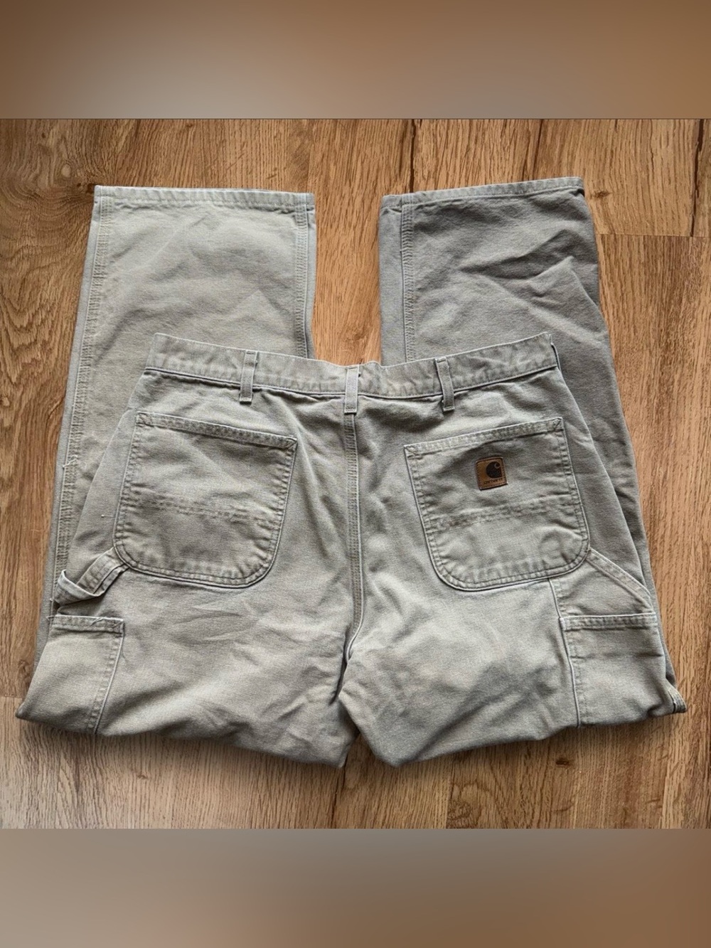 Carhartt Men’s Carpenter Pants in Light Tan